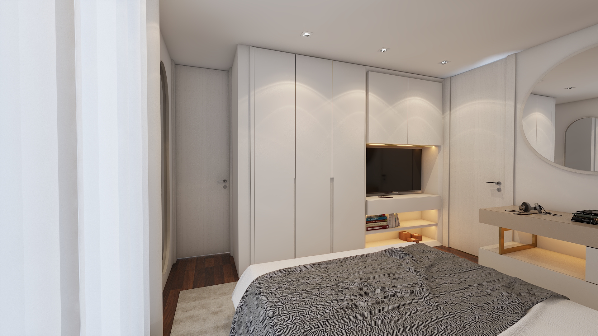 Quarto e roupeiro por medida